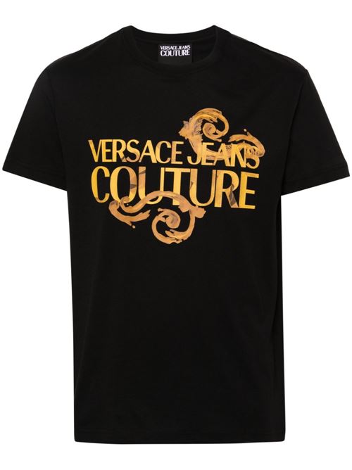 T-shirt uomo manica corta Versace jeans Couture | 76GAHG00CJ00GG89